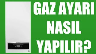 Buderus Kombi Gaz Ayarı Nasıl Yapılır [upl. by Pufahl3]