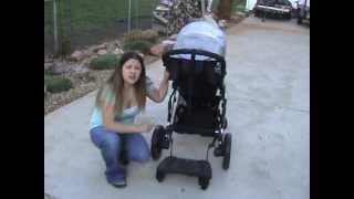 Britax Stroller Board Review and Giveaway CLOSED [upl. by Hctim779]