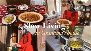 Village Life in Northern Iran  Making a local food  Slow Autumn living in grandma’s house [upl. by Uhp]