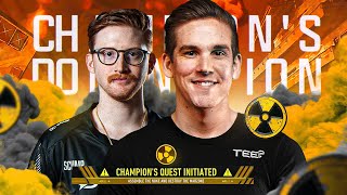 WORLDS HARDEST WARZONE NUKE WITH SCUMP [upl. by Alister]