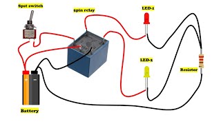 5 pin relay wiring diagram [upl. by Suolekcin]