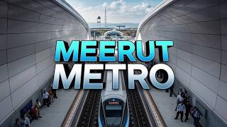 Why is India Building Its Fastest Metro in Meerut [upl. by Alyar]