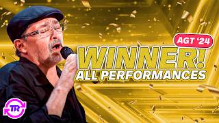 WINNER Richard Goodall ALL Performances on AGT 2024 [upl. by Lenehc978]