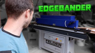 I bought an Edgebander How does it work Felder G320 [upl. by Revned]