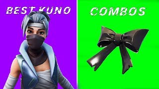 6 BEST COMBOS FOR KUNO SKIN  FORTNITE [upl. by Eillo335]