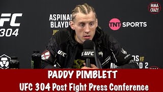 Paddy Pimblett on King Green finish “I felt a little crunch” reveals Bus altercation [upl. by Nykal]