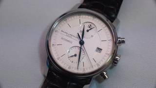 Baume amp Mercier Classima Executive 65560 Automatic Chronograph [upl. by Nylatsirk167]