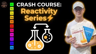 CRASH COURSE Reactivity Series⚡️Displacement reaction Extraction of metal Prevention of rusting [upl. by Farrica647]