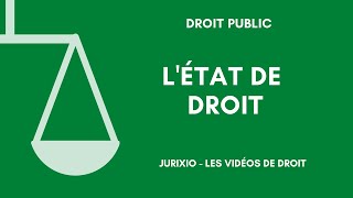 LEtat de droit [upl. by Marston]