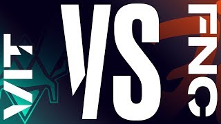 VIT vs FNC  Week 6 Day 2  LEC Spring Split  Vitality vs Fnatic 2019 [upl. by Adnoraj]