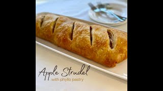 Easy Apple Strudel Recipe [upl. by Brnaby]