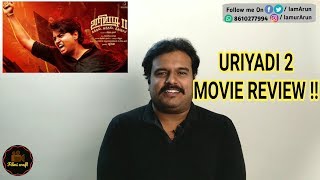 Uriyadi 2 Review by Filmi craft  Vijay Kumar [upl. by Ennayt]