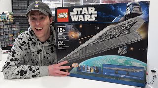 LEGO Star Wars Super Star Destroyer Unboxing [upl. by Wandis]