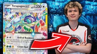 Terapagos ex is Tier 1 in Stellar Crown Pokemon TCG Live Gameplay [upl. by Erdnoid]