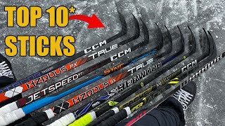 Best Hockey Sticks Of 2022 [upl. by Dnalyaw]