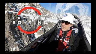 Glider pilot unloads his wings in the French Alps [upl. by Aiello467]