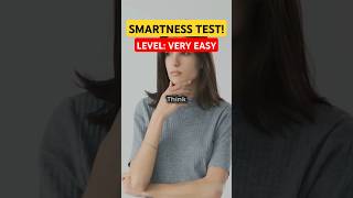 Smartness test🧠 Level very easy trivia quiztime smart [upl. by Clinton]