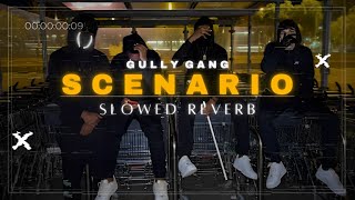 Scenario  Gully Gang  Slowed and Reverb [upl. by Yrrak]