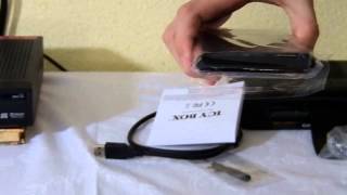 Rack USB 30 Raidsonic Icy Box IB273StU3 Black Unboxing Ro [upl. by Eel]