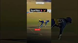 COMMENT THIS WICKET KEEPER NAME 🤔🇳🇵 shorts nepalcricket cricket [upl. by Anelaf]