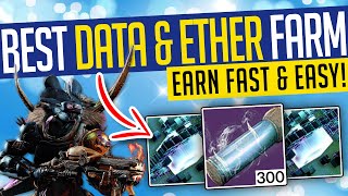 Destiny 2  BEST DECRYPTED DATA amp ETHER FARM How To Farm Fast Splicer Upgrades amp More [upl. by Sgninnej]