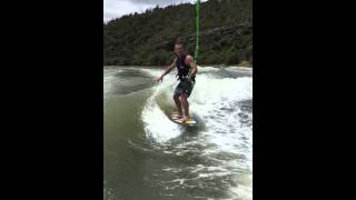 Wakesurfing in Kenton [upl. by Goldenberg46]