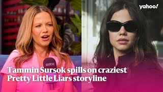 Tammin Sursok spills on craziest Pretty Little Liars storyline  Yahoo Australia [upl. by Alice]