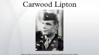 Carwood Lipton [upl. by Ahsenrat]