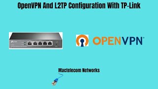 OpenVPN And L2TP configuration with TP Link [upl. by Arodoeht522]