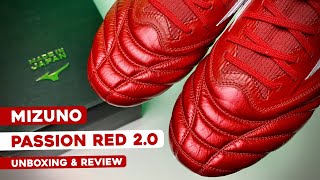 PURA CALIDAD  Mizuno PASSION Red 20 JAPAN  UNBOXING amp REVIEW  MORELIA NEO 3 BETA [upl. by Noid]