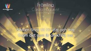 1983 Carola  quotFrämlingquot Karaoke version [upl. by Donela]