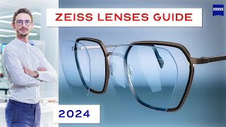 Zeiss Complete lens portfolio 2024  Every Lens Option from ClearView to PhotoFusion X [upl. by Esyahc508]