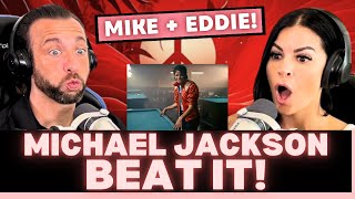 ITS AN ANTIVIOLENCE SONG First Time Reaction To Michael Jackson  Beat It [upl. by Aidnac]