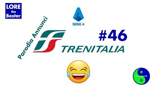 PARODIA ANNUNCI TRENITALIA 46 😂 [upl. by Salohcin]