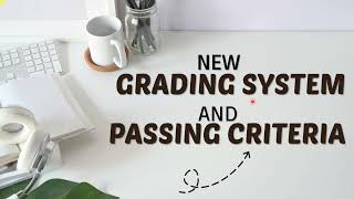 New Grading System amp New Passing Criteria  Implementing from 202425  a4accounting [upl. by Lipski]