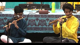 Carnatic Flute Duo [upl. by Ynohtona]