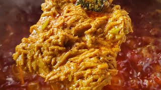 Rajasthani Traditional Halwai Style Haldi Sabzi  Indian Street food [upl. by Niehaus664]