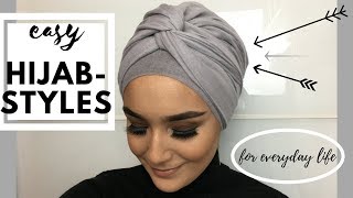 Easy Turban Styles For Everyday Life Hijab [upl. by Bentley475]