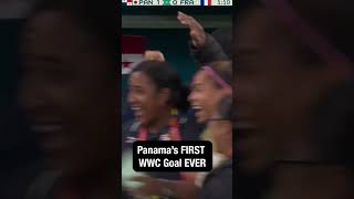 Marta Cox scores Panamas FIRST WWC goal EVER 🇵🇦😤 foxsoccer womensworldcup panama [upl. by Rox470]