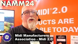 NAMM 2024 Midi Manufacturers Association [upl. by Vincelette]