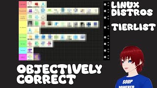 Objectively Correct  Linux Distro Tierlist [upl. by Charla965]