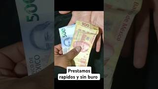 aqui te prestan dinero rapido y sin revisar buro de credito y con la taza de interes mas baja [upl. by Anaerb]