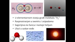 Hidrogen i Oksigen  Hemija VIII  ONLINE čas [upl. by Uttica]