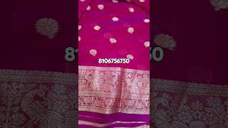 Gorget joint sarees collection watsup no 8106756750 [upl. by Atikat]