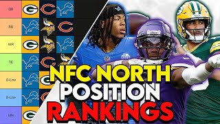 The PERFECT NFC North Position Rankings [upl. by Eidnahs]