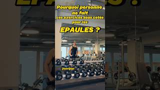 Pourquoi personne ne fait ces exercices pour les épaules  musculation muscu bodybuilding shorts [upl. by Zampino407]