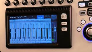 QSC TouchMix 8 or 16 Channel Compact Digital Mixer  NAMM Demo Recreation  Full Compass [upl. by Ferro]