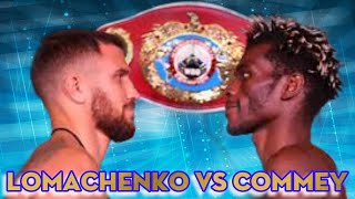 Lomachenko VS Commey Fight Highlights [upl. by Jasisa226]