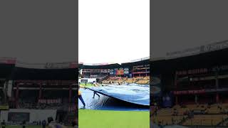 rain india indiacricket indiavsnewzealandmatch rainstop cricket [upl. by Kemp]