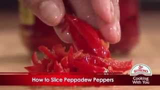 How to Slice Peppadew Peppers [upl. by Ludovick]